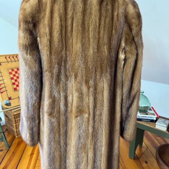 Maximillan brown mink coat, from Bonwit Teller Vintage sz Medium - Picture 5 of 7